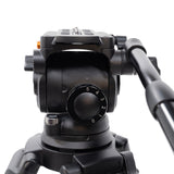 E-Image EI-7080-AA 2-Stage Aluminum 100mm Fluid Head Tripod Kit