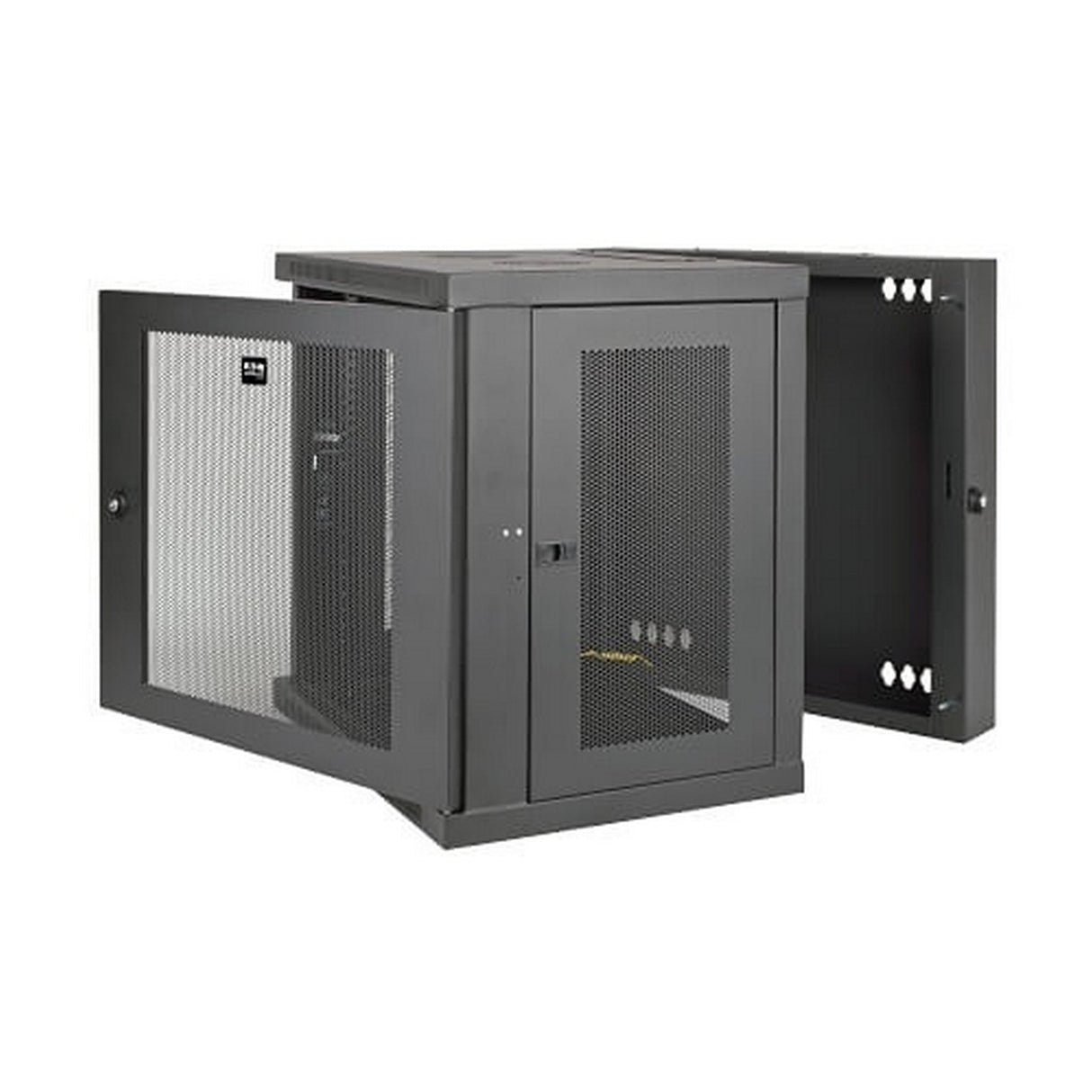 Eaton Tripp Lite Low-Profile Wall-Mount Rack Enclosure for Network Equipment, 12U