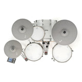 EFNOTE 7 Acoustic Designed Electronic Drum Set, White Sparkle Finish