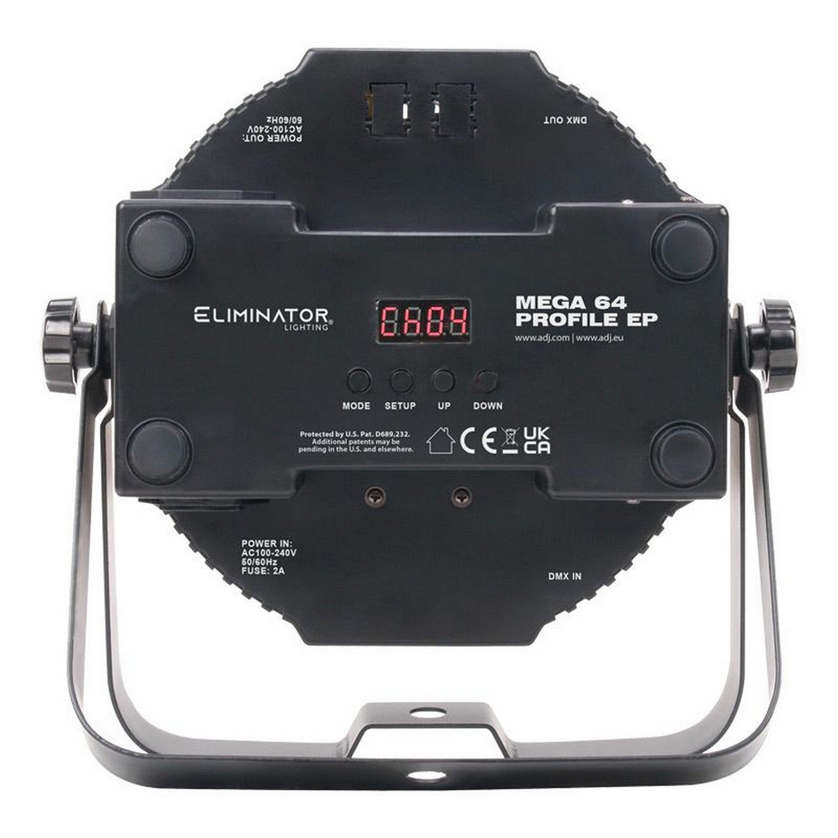 Eliminator Lighting Mega 64 Profile EP LED Par with Wired Digital Communication Network