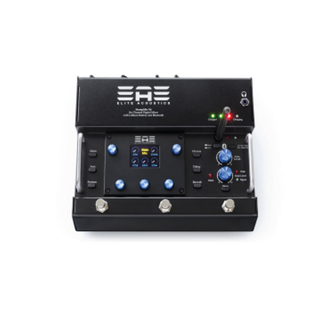 Elite Acoustics StompMix X6 6-Channel Compact Digital Mixer Pedal