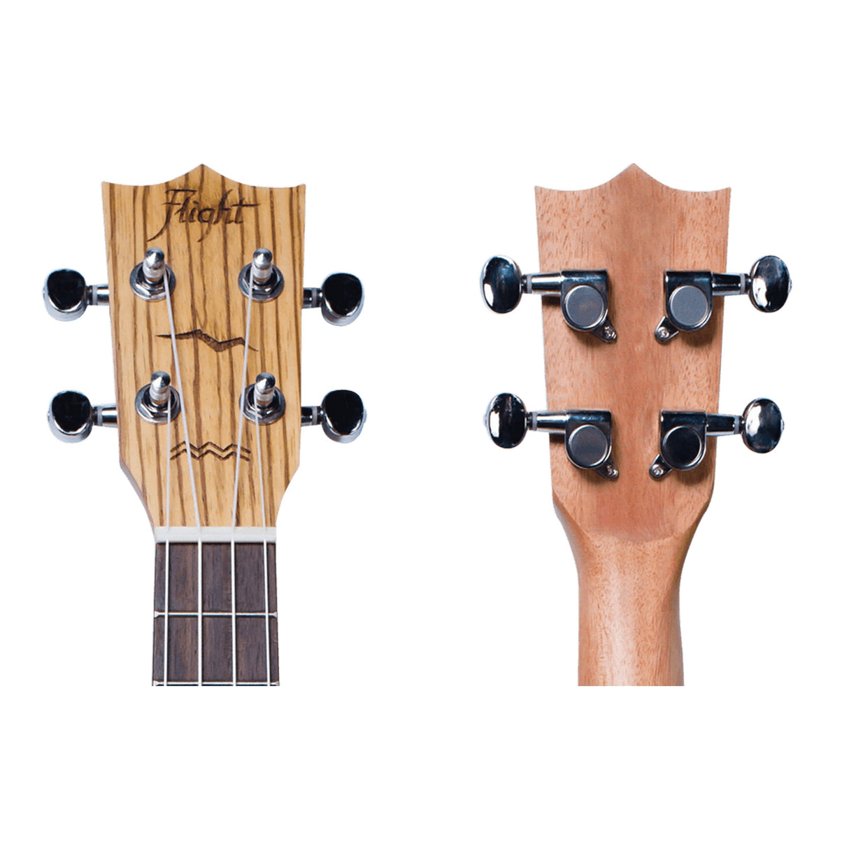 Flight DUC325 Spruce Top and Zebrawood Concert Ukulele