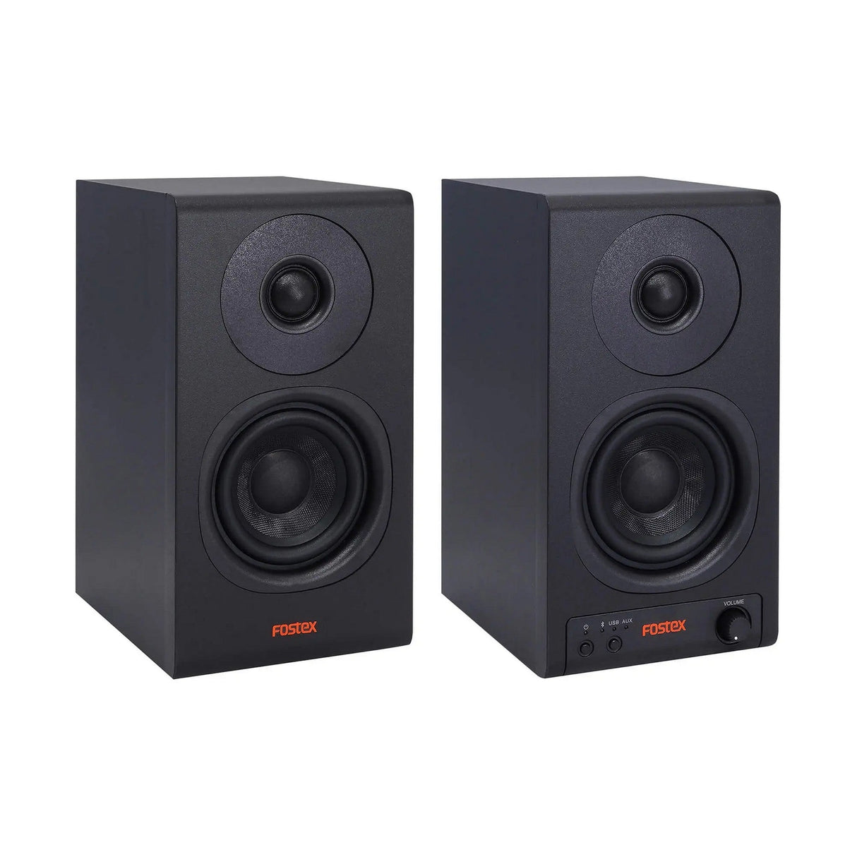 Fostex PM0.3BD Active Speaker with Bluetooth and USB-DAC, Pair