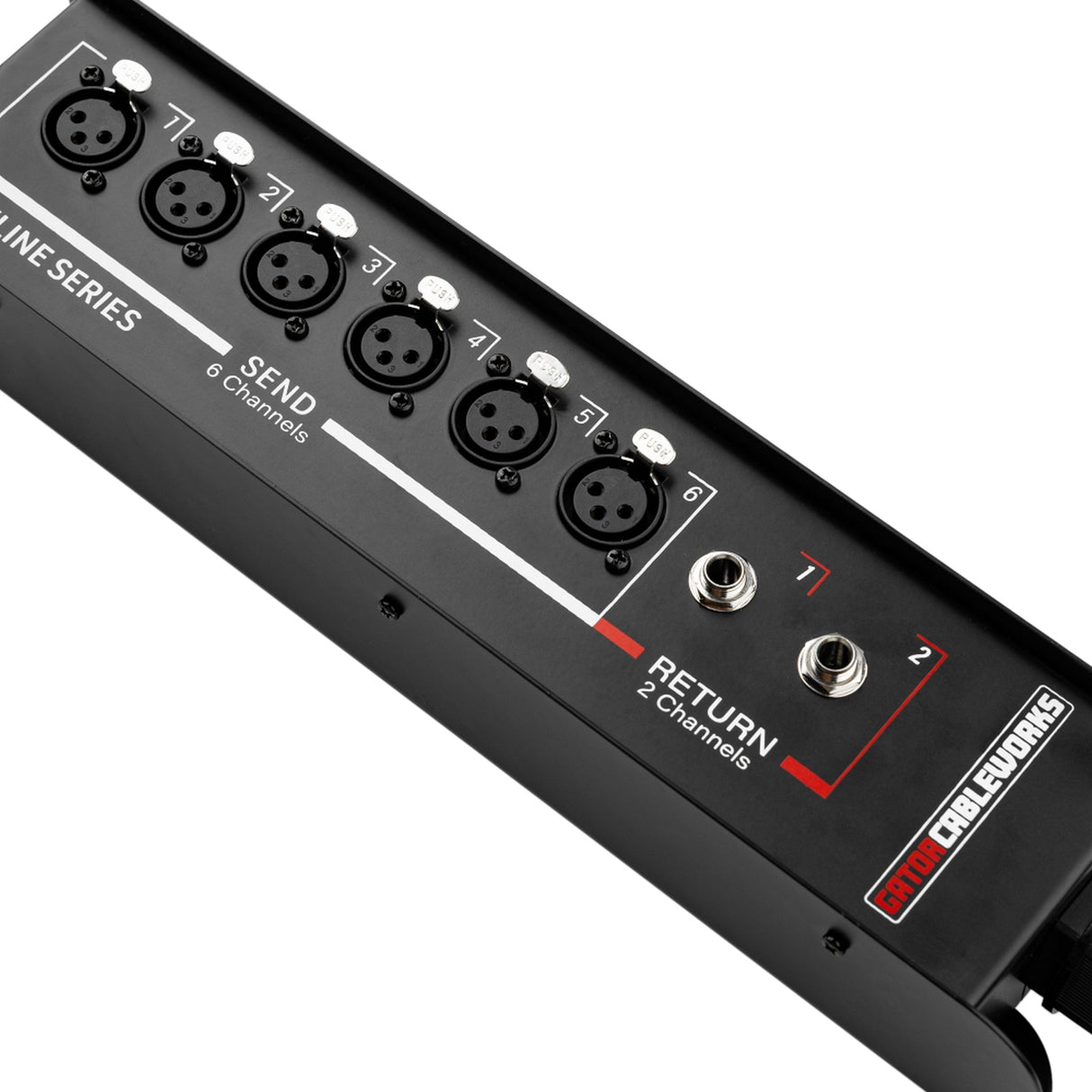 Gator Cableworks GCWB-DS6X2 Backline Series 6 x 2 Drop Snake