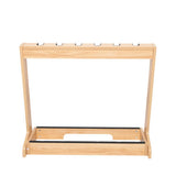 Gator GFW-GTR-WD6RK-MPL Frameworks Wooden Guitar Rack for 6 Guitars, Maple