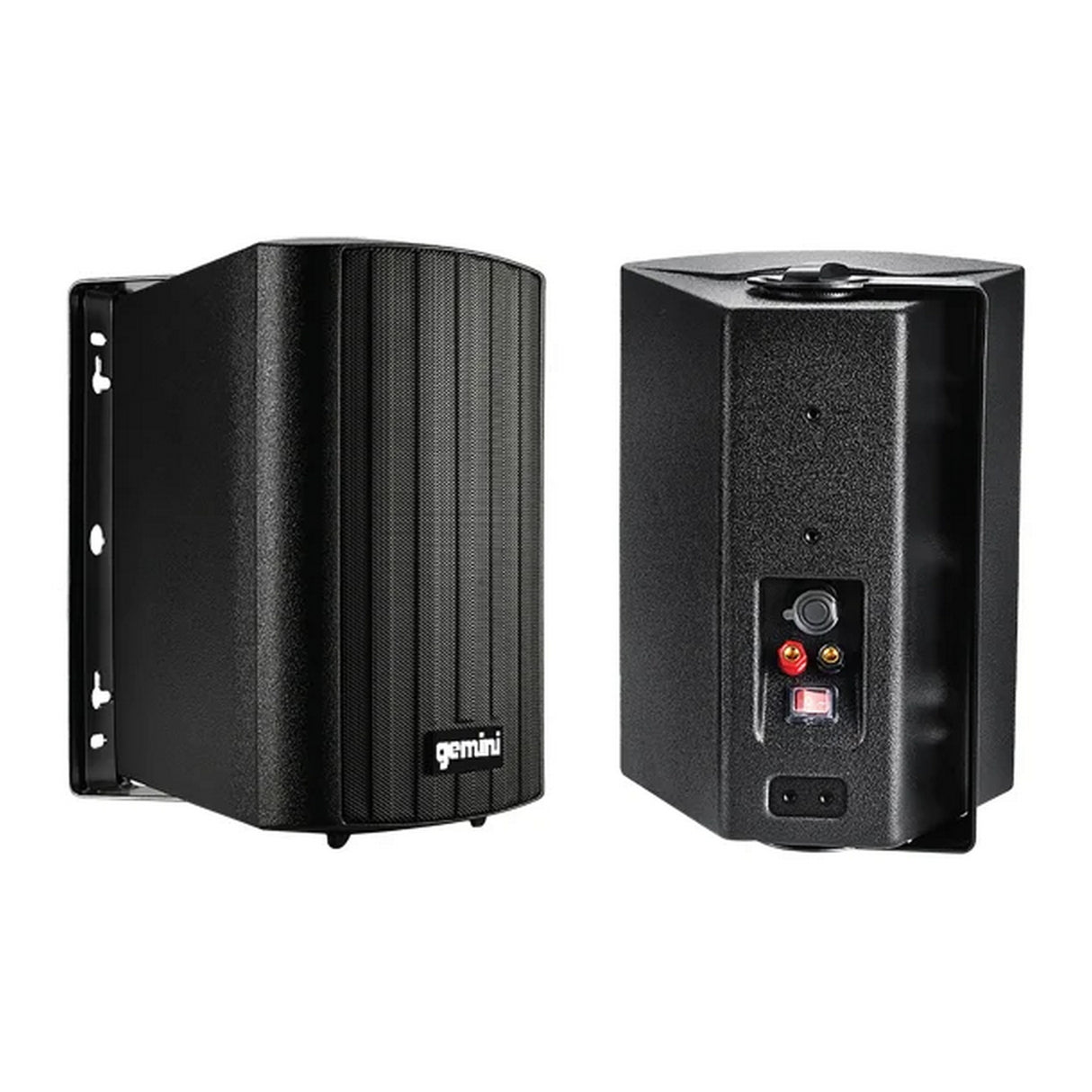 Gemini GHSI-W650BT-PR 300W Outdoor Bluetooth Speaker Set, Black, Pair
