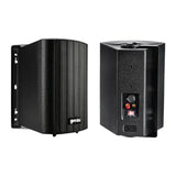Gemini GHSI-W650BT-PR 300W Outdoor Bluetooth Speaker Set, Black, Pair