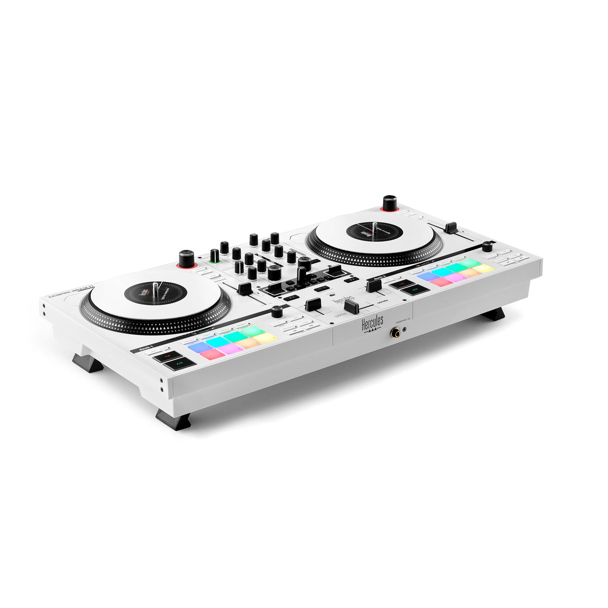 Hercules DJ Control Inpulse T7 2-Deck DJ Controller, White