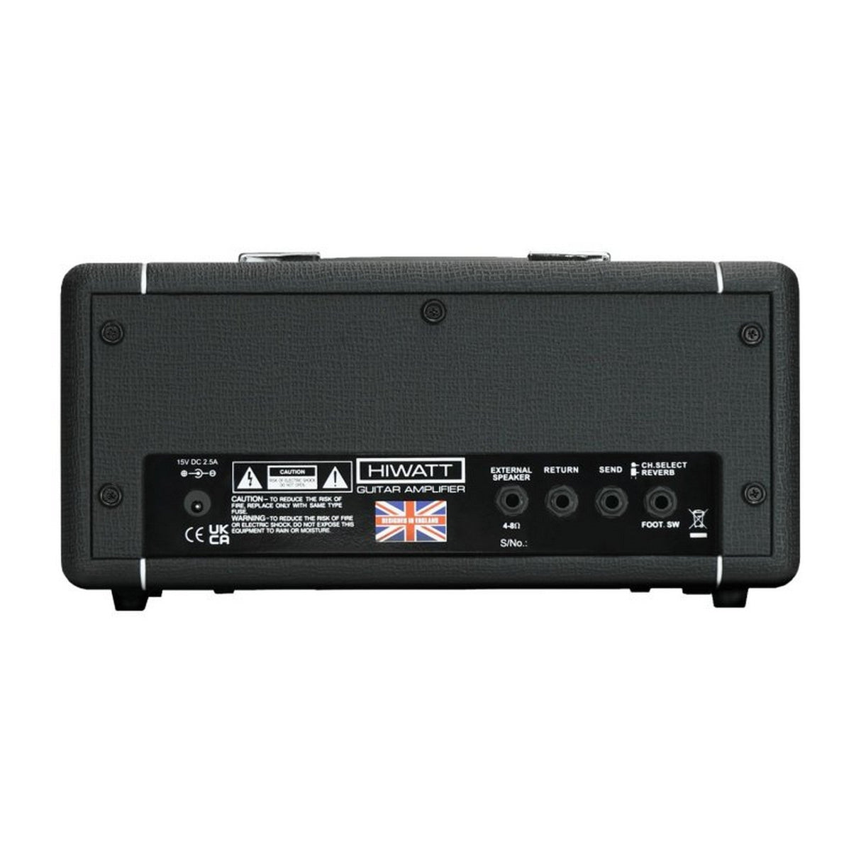 Hiwatt Leeds 25R 2-Channel Guitar Amplifier Head with Reverb, 25 Watts