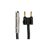 Hosa BNP-116BK 1/4-Inch TS to Dual Banana Speaker Adapter Cable