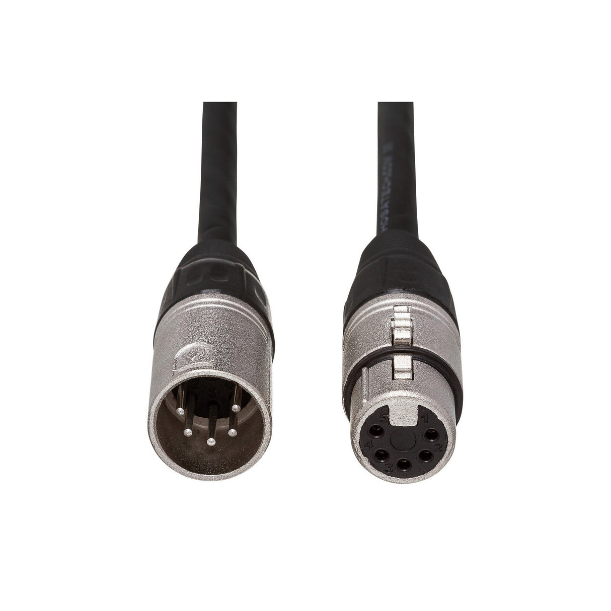 Hosa DMX-520 5-Pin XLR Male to 5-Pin XLR Female Cable, 20-Feet