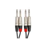 Hosa HSX-003 REAN 1/4-Inch TRS to XLR3M Pro Balanced Interconnect Cable 3-Feet