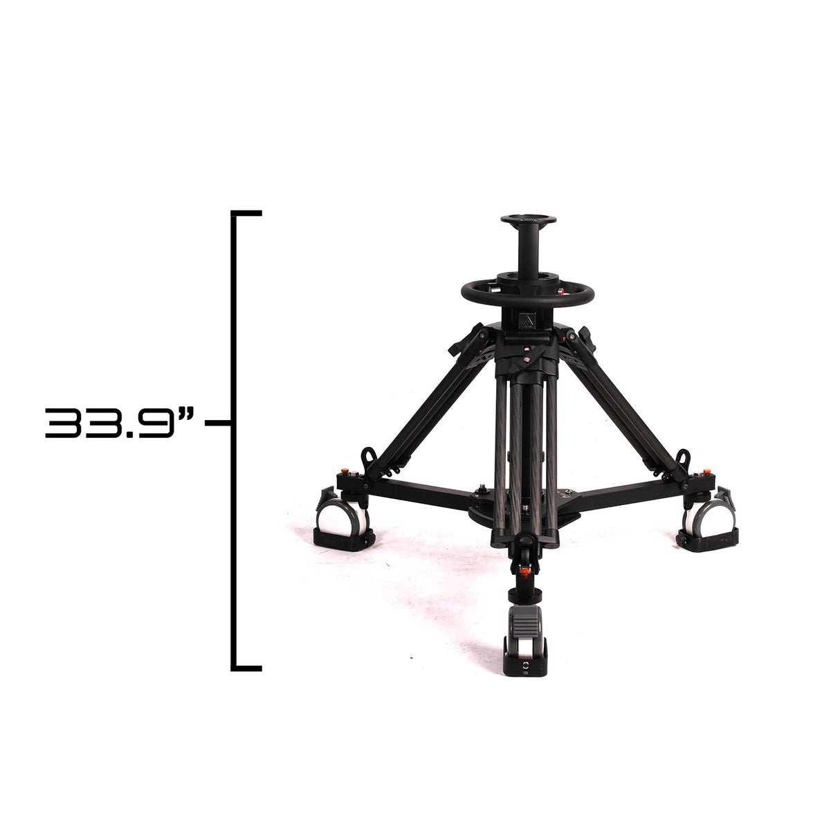 Ikan PT419W-TM-PEDESTAL 19-Inch Widescreen Teleprompter with Talent Monitor, Pedestal, and Dolly Turnkey