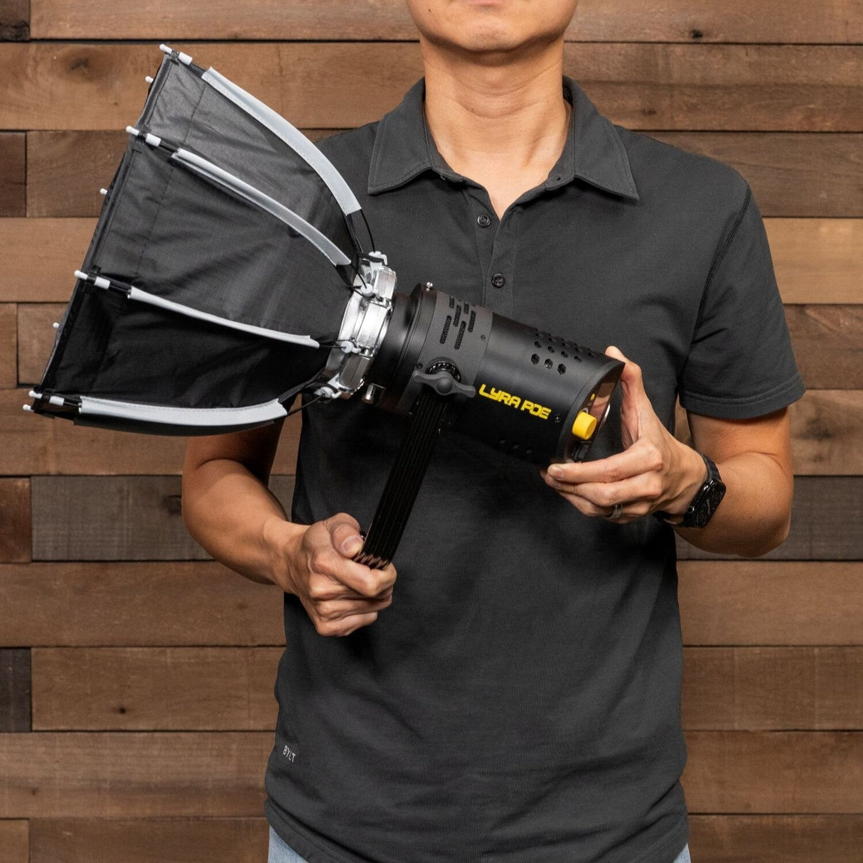 Ikan LBF60B-POE Lyra PoE Bi-Color Mini-Bowen Studio LED Light