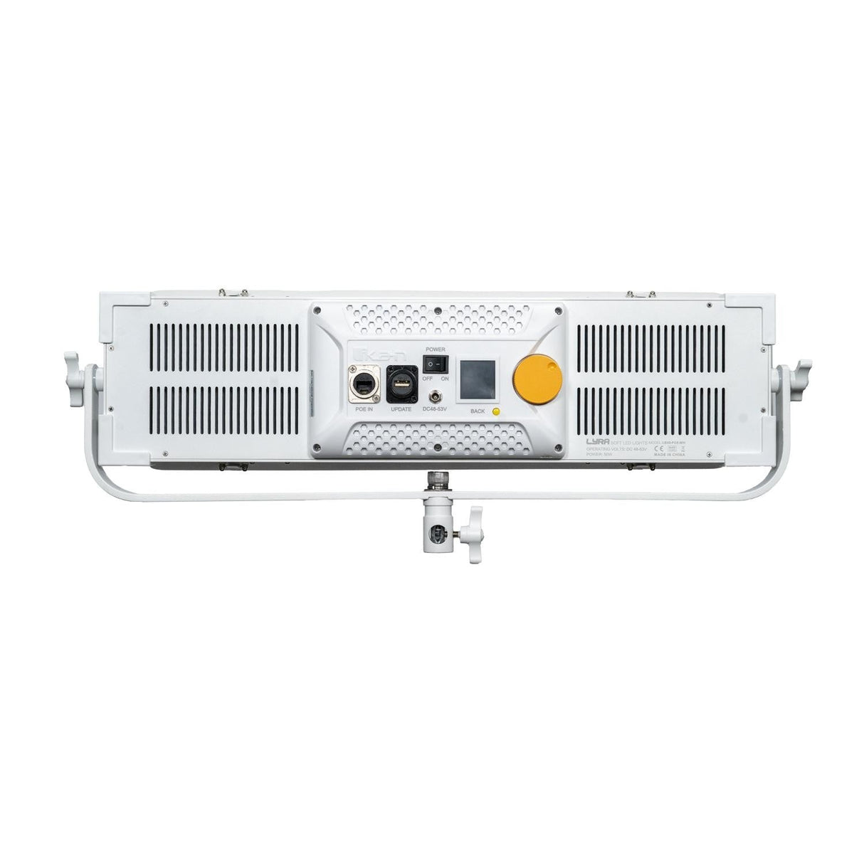Ikan LBX8-POE-WH Lyra PoE Low-Profile Bi-Color LED Panel White