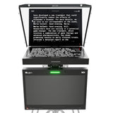 Ikan PT419W-NDI-TMN Aura 19-Inch POE++ NDI Teleprompter Talent Monitor with Full Encoding/Decoding and IP Tally Light