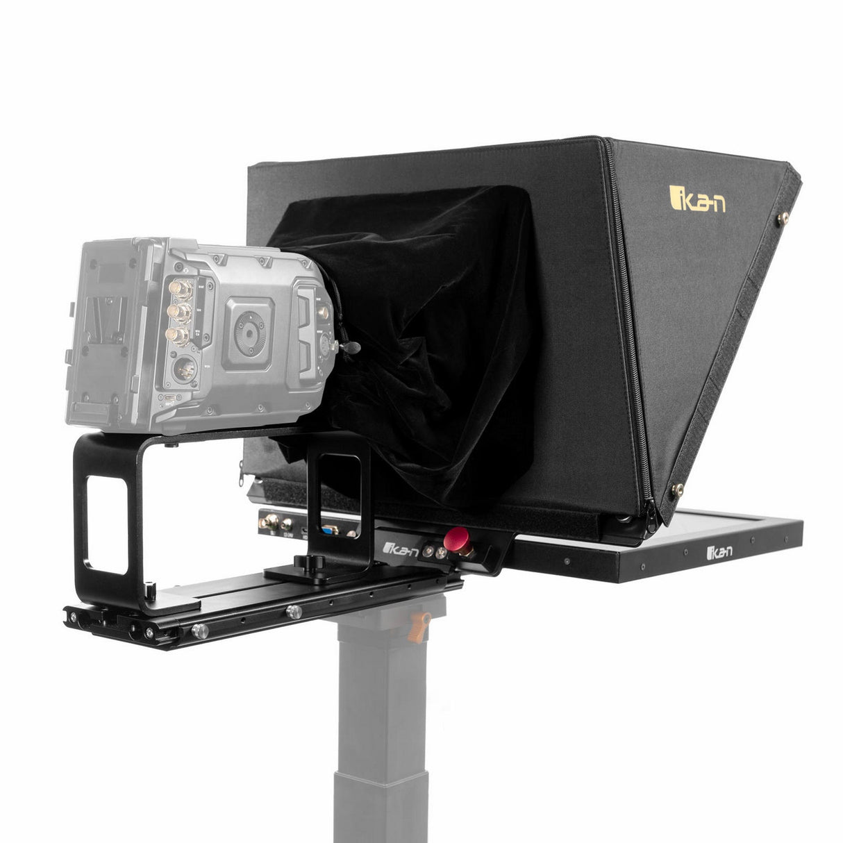 Ikan PT419W-TK 19-Inch Teleprompter with Widescreen Script Monitor and Travel Kit