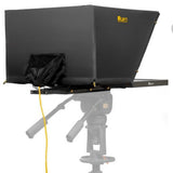 Ikan Aura Professional High Bright PTZ Teleprompter with Widescreen Tally SDI Monitor, 21-Inch