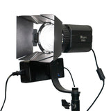 Ikan SFB65-3PT-KIT Stryder 3-Point Bi-Color 2800K-6500K 65W LED Fresnel Light with DMX