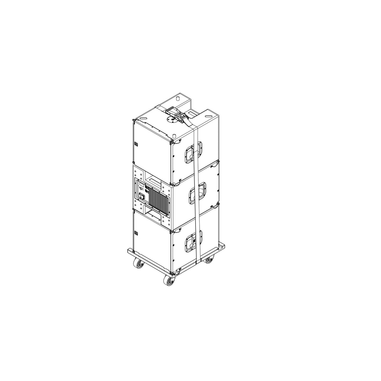 JBL SRX915S VT Vertical Transporter for SRX915S