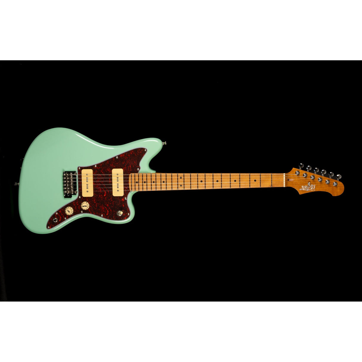 Jet Guitars JJ-300 P90 SFG Electric Guitar, Sea Green Finish