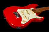 Jet Guitars JS-300 Mini Red Electric Guitar, Red