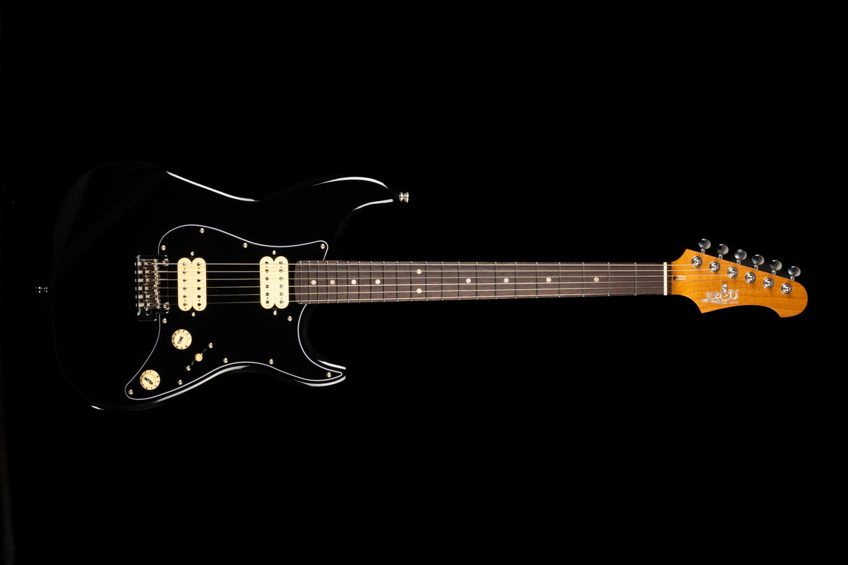 Jet Guitars JS-400 BKR H Electric Guitar, Black Finish