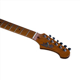 JET Guitars JS-400 VYW HSS Basswood Body Electric Guitar with Roasted Maple Neck and Fretboard