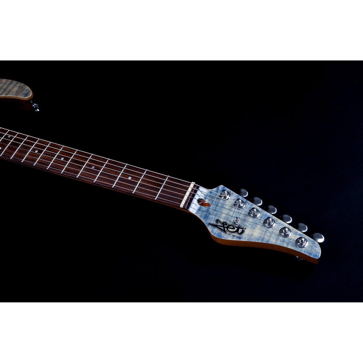 JET Guitars JS-45 Indigo Grey Elite Electric Guitar, 6-String