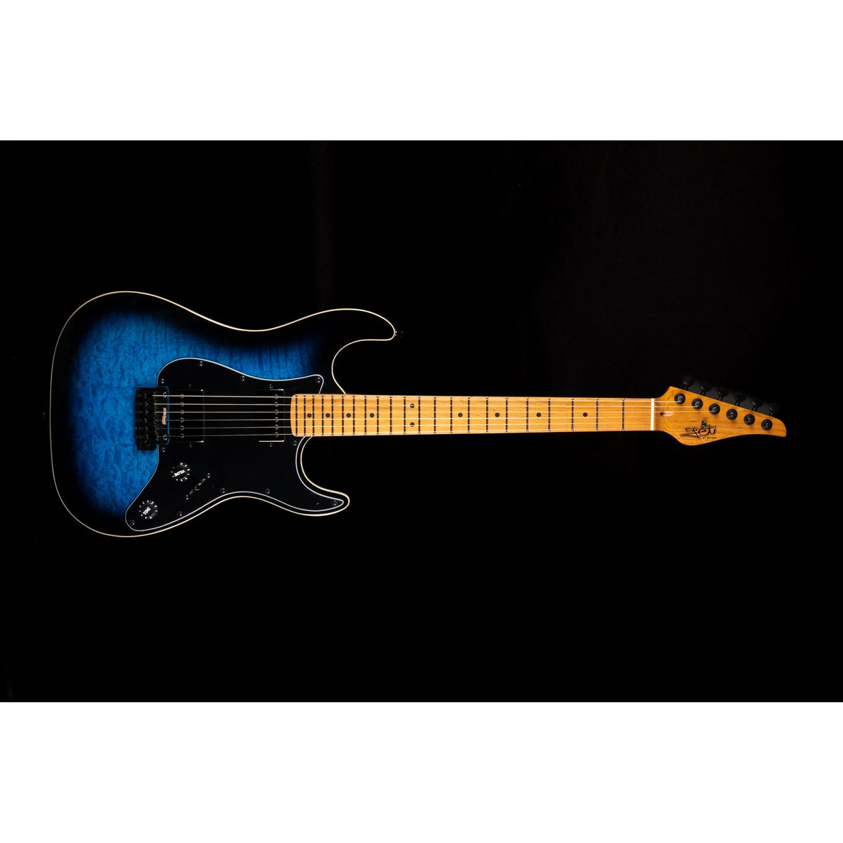 Jet Guitars JS-450 BLB Electric Guitar, Blue Burst Finish