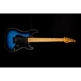 Jet Guitars JS-450 BLB Electric Guitar, Blue Burst Finish