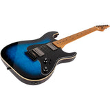 Jet Guitars JS-450 BLB Electric Guitar, Blue Burst Finish