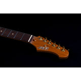 JET Guitars JS-480 Canadian Roasted Maple Neck Electric Guitar, 6-String