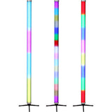 JMAZ Electro T5 RGBW+WW LED Tube Light Kit, 4 Pack