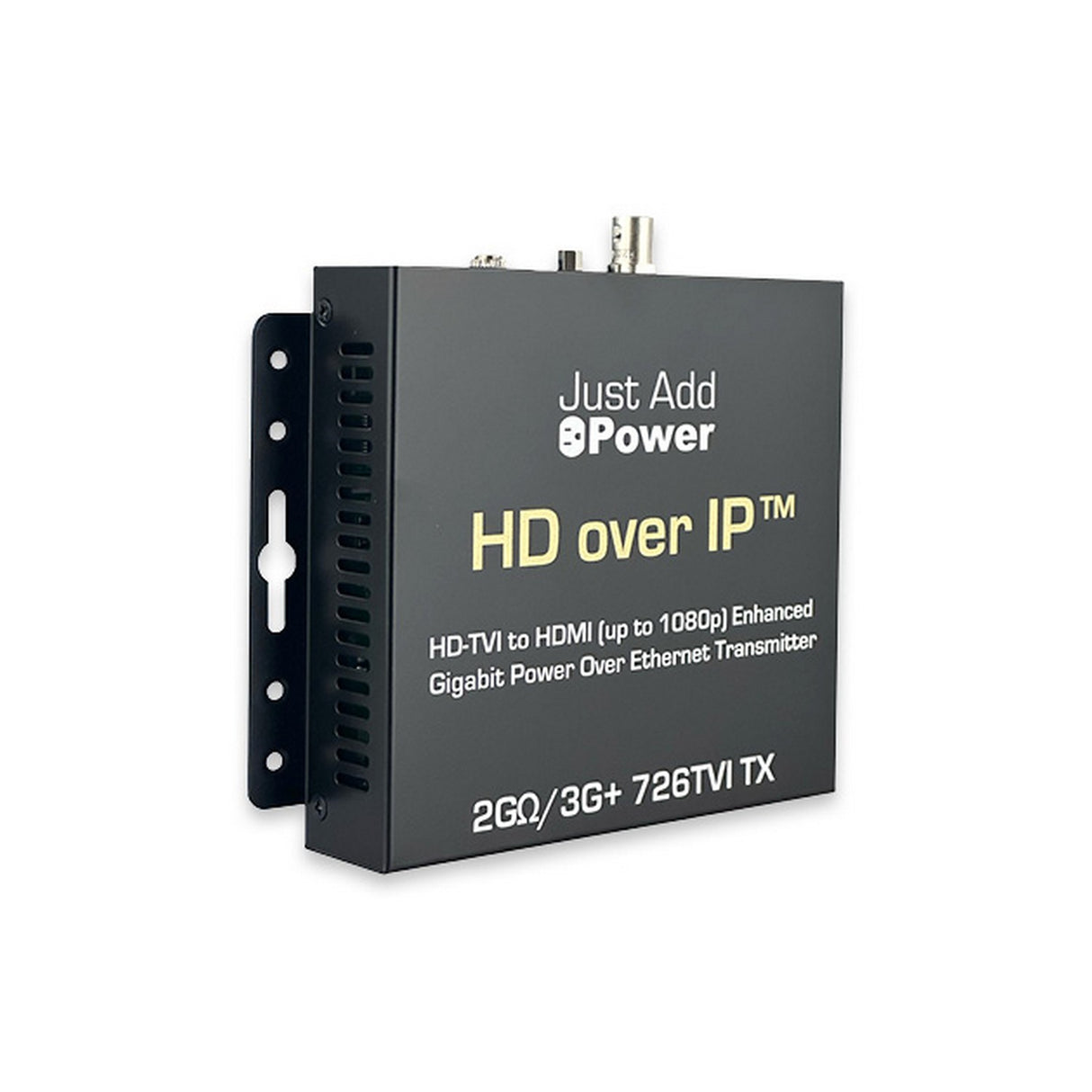 Just Add Power 2G/3G+ OMEGA 726TVI HD over IP Enhanced Gigabit Transmitter, HD-TVI/HDMI