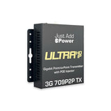 Just Add Power 3G ULTRA 709P2P Gigabit Point-to-Point UltraHDIP Transmitter, POE Injector