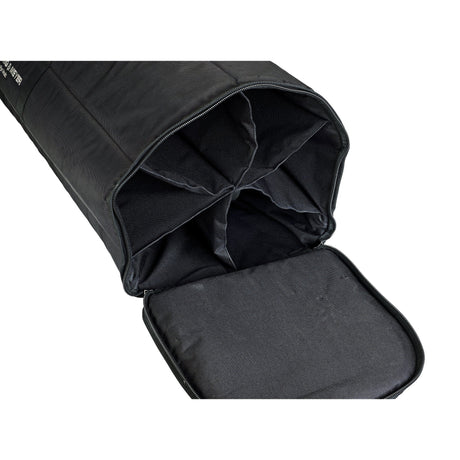 K&M 21427 Microphone Stand Carrying Case with Castor Wheels
