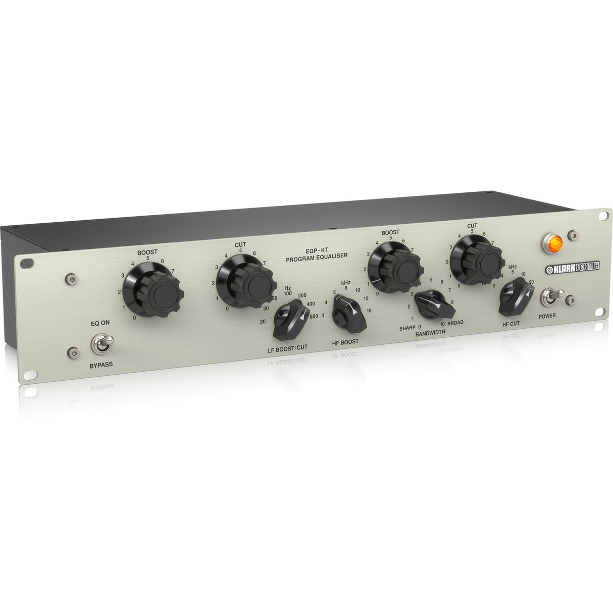 Klark Teknik EQP-KT Classic Tube Equaliser with Midas Transformers (Pultec-Style Rack EQ)