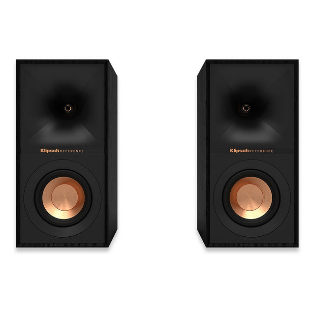 Klipsch R-40M-BL Reference Next Generation Horn-Loaded Bookshelf Pair