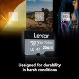 Lexar Professional SILVER Series 1066x microSDXC UHS-I Memory Card, 256GB