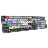 Logickeyboard TITAN Wireless Backlit Keyboard for EDIUS, US Windows