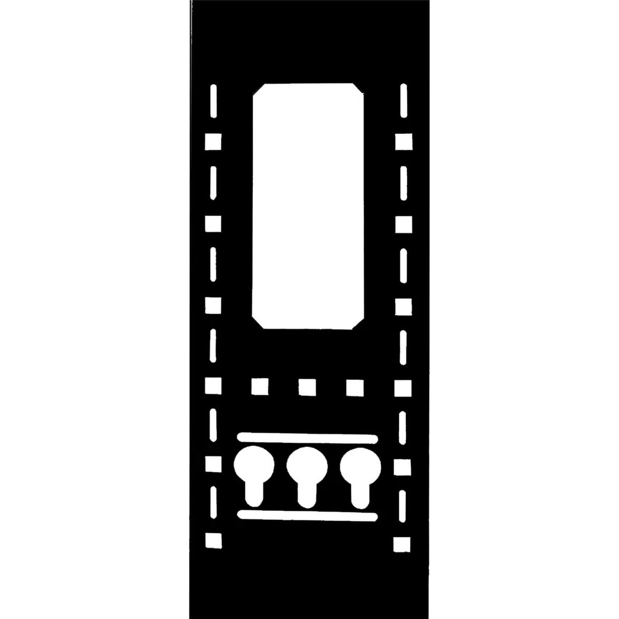 Lowell DAT31 SERIES Data Rack with Doors