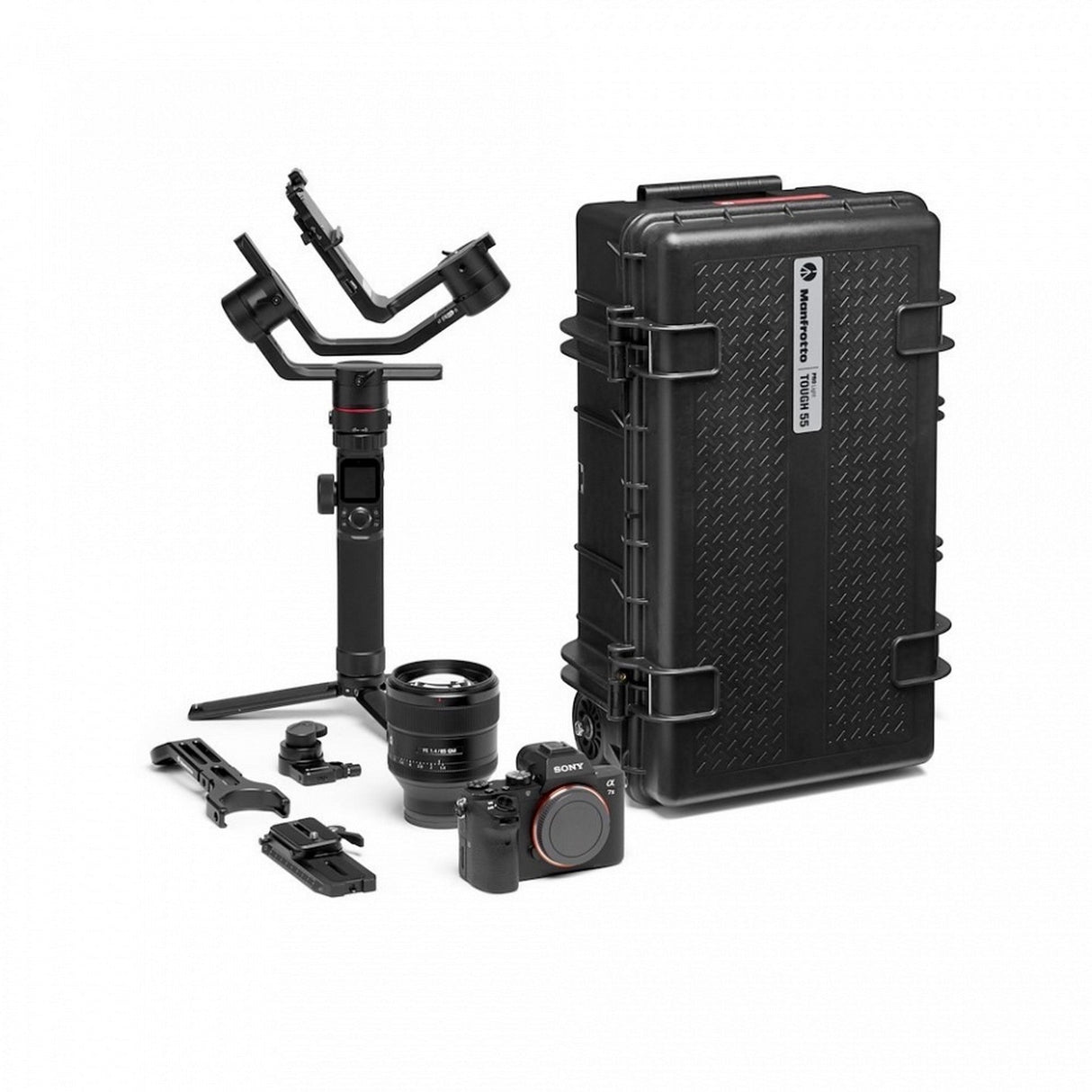 Manfrotto Pro Light Tough TH-55 Highlid Carry-On with Pre-Cubed Foam for Photo/Video Equipment