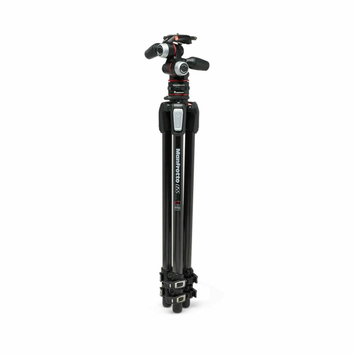 Manfrotto MK055CXPRO33WQR Carbon 3-Section Tripod with 3-Way Head and MOVE
