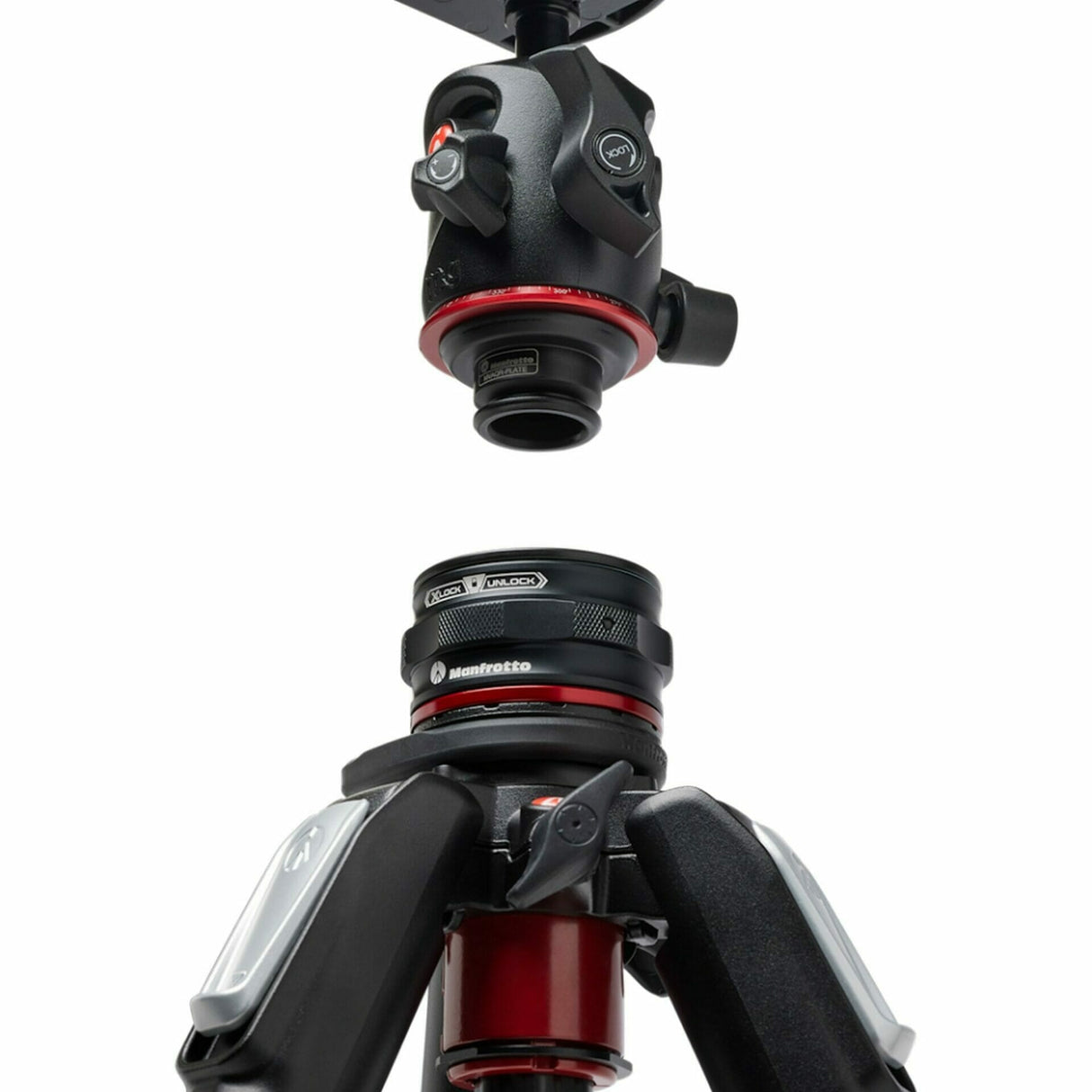 Manfrotto MK055CXPRO4BHQR Carbon 4-Section Tripod with XPRO Ball Head and MOVE