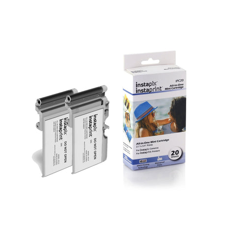 Minolta IPC10 2-Pack Instapix/Instaprint Cartridges 20 Photo Sheets
