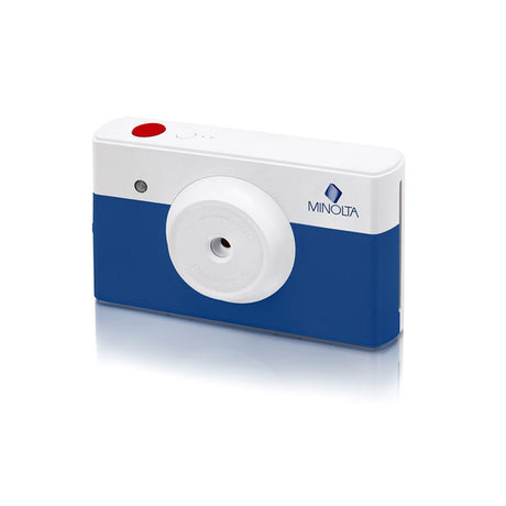 Minolta Instant Print Digital Camera Blue