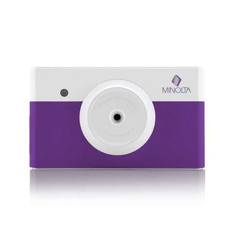 Minolta Instant Print Digital Camera Purple