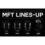 Mitakon MTK17253550MT1MFT Speedmaster T1.0 MFT Cine Lens Bundle with 17mm, 25mm, 35mm, 50mm