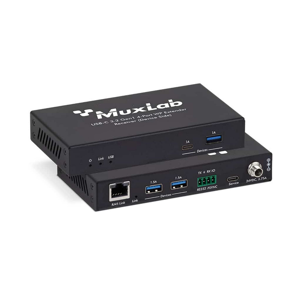 MuxLab 500535 USB-C 3.2 Gen1 4-Port WP Extender Kit